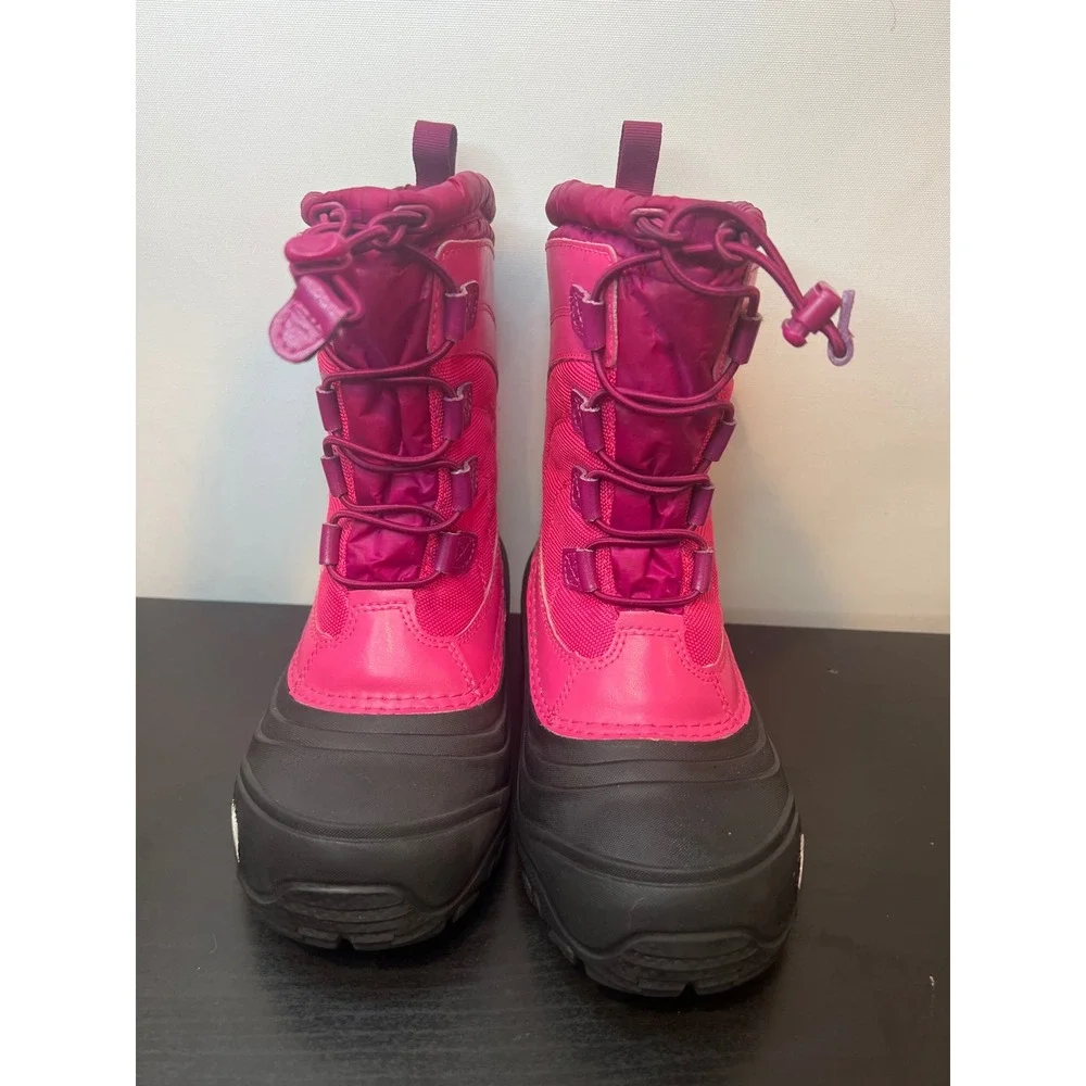 The North Face Alpenglow Winter Boots Pink Waterproof Insulated Snow Boots 2